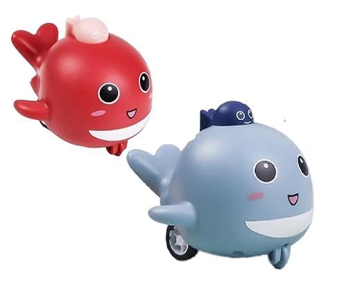 Dhaanuom Push & Go Whale Fish Vehicles Toy | Crawling Whale Car Toys | Kids Gift Party Birthday Return Gifts (1 PCS,Random Color) (B0CKJ53TZH) Amazon Price History, Amazon Price Tracker