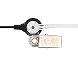 Retevis Walkie Talkie Earpiece with PPT Mic, 1 Pin 2.5mm Security Bodyguard Headset Compatible RT45 Motorola T82 T92 TKLR T3 T5 T6 T7 T8 T9 T6210 H20 Walkie Talkie (1 Pcs) - Image 6