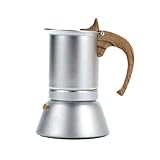 Moka-Kanne Aus Aluminium, 300 Ml, Italienische Kaffeemaschine For Herd, 3–6 Tassen Espresso,...