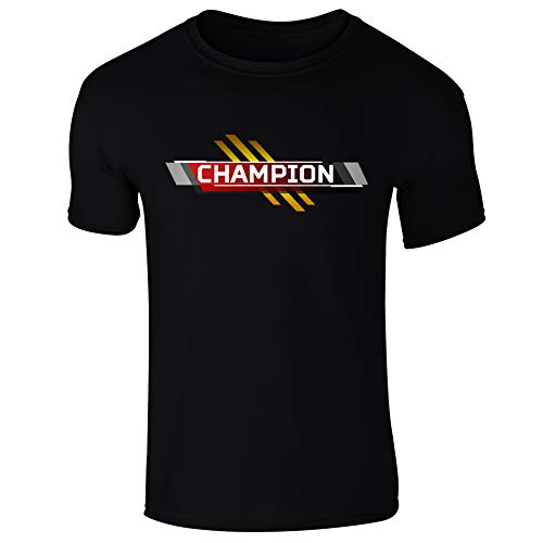 Apex Champion - Camiseta de Consola de PC para Hombre y Mujer, diseño Inspirado en los campeones Negro Negro (Large (Large)