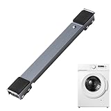 Schwerlastgeräte Rollen - Kühlschrank Beweger | Verstellbare Mobile Basis für Waschmaschinen, Trockner, Kühlschränke, Möbel, Einfacher Transportwagen Unterstützung, Robuste Haushaltsgeräte Plattform