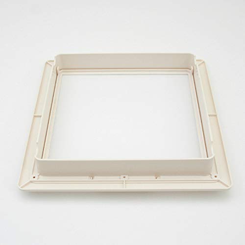 MPK Claraboya, tragaluz, 28 x 28 cm, para caravana, autocaravana, para espesores de techo de 46-72 mm