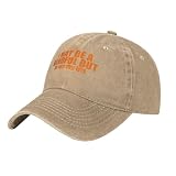 I May Be a Handful But So are My Tits Washed Baseball Cap, Retro Adjustable Dad Hat for Men and Women, Natural
