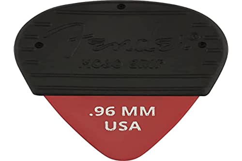 Fender® »MOJO GRIP PICKS – 3 PACK – DURA-TONE DELRIN 351 – .96MM« Lot de 3 Médiators pour guitare – Épaisseur: .96mm… - Les Beatles, Paul McCartney, John Lennon, RIngo Starr, George Harrison Fender® »MOJO GRIP PICKS - 3 PACK - DURA-TONE DELRIN 351 - .96MM« Lot de 3 Médiators pour guitare - Épaisseur: .96mm…