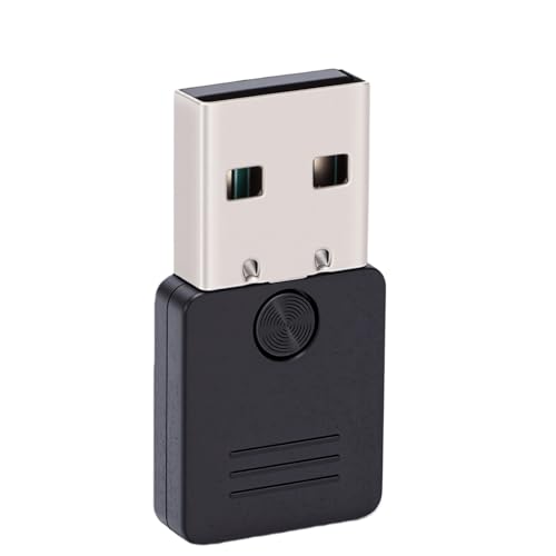Goshyda Adaptador USB Bluetooth, Receptor Dongle Bluetooth 6.0 para PC, Admite Conexión de Dispositivo Dual, Plug and Play con Alcance de 20 M