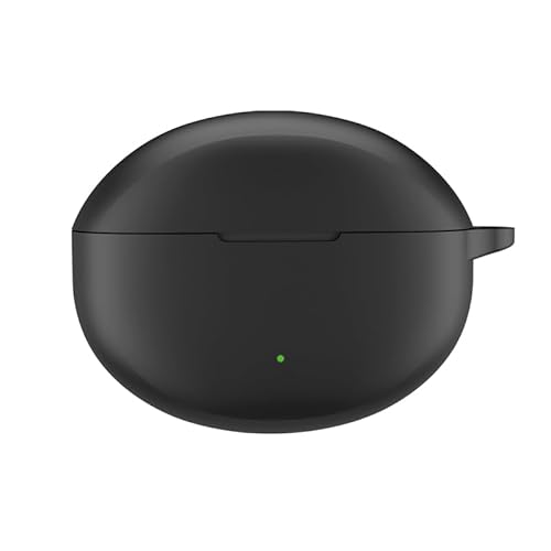 MIGOTODA Silikon-Schutzhülle mit Aufhängeschlaufe für Oppo Enco Air4 – Modell US-OPPENAR4-N1 (Schwarz)