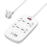 Câble de 2 m de long : noyau en cuivre de haute qualité avec isolation en PVC, durable, résistant au feu et flexible dans une utilisation quotidienne...y