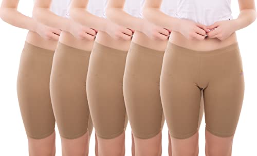 Image of Pure Cotton Women's Cycling Shorts Pack of 5