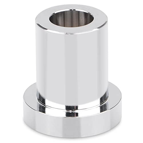 Bid4Ze Aluminum Solid Billet Handlebar Riser Bushings For Harley Softail Touring Road King Electra Street Glide Flhx Fltr Fltrx, Chrme #TOP7