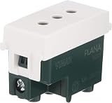 VIMAR Presa 2p+T 10a P11 Della Serie Plana Bianco (Confezione da 6)