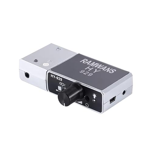 RAMWANS Enhanced Version Super Sensitive Listen Thru-Wall Contact/Probe Microphone Amplifier System + Recorder Module, A-1+R
