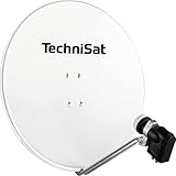 Die Sat-Anlage empfängt stabil, gestochen scharfes UHD/4K Fernsehen. Solide Bauform, Pulverbeschichtung, tiefgezogener Spiegel schützen die Elektronik vor Wind/Sturm, Regen, Schnee, Frost und Hitze