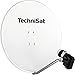 Produktbild TechniSat SATMAN 850 PLUS - Satellitenschüssel mit LNB (85 cm Sat Anlage mit Masthalterung und 40mm Universal-Quattro-LNB, Multischalter wird benötigt) weiß
