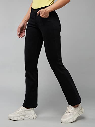 Image of Dolce Crudo Women's High Waist Straight Fit Jeans