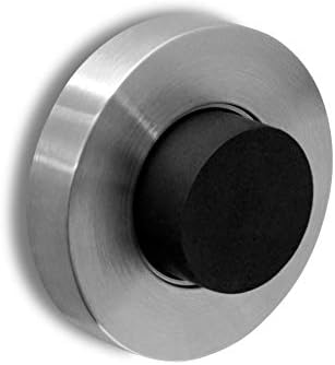 Türstopper Aus Edelstahl - 90 Grad Winkel Mit Gummipolster Für Wandschutz