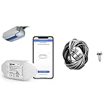 Smart Garagentoröffner WLAN Fernsteuerung mit ehomelife App, Refoss, kompatibel mit Alexa, Google Assistant, kein Hub erforderlich, RSG100EU & Chamberlain 1REV Notentriegelung