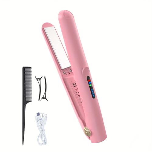 Plancha de Pelo Mini Inalámbrica 2 en 1 Cerámica miniatura 1