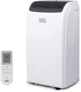 BLACK+DECKER Air Conditioner, 14,000 BTU Air Conditioner Portable for Room and Heater up to 700 Sq. Ft, 4-in-1 AC Unit, Dehumidifier, Heater, & Fan, Portable AC with Installation Kit & Remote Control