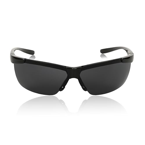 Image of SURGE DRIFT Sports Sunglasses | UV 400 Protection Anti-Glare Goggles | Lightweight Performance Sports Sunglasses for Men | Cycling, Running, Driving & Outdoor Activities | Black