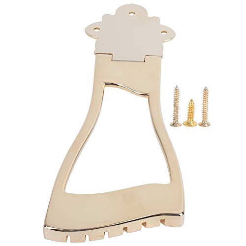VGEBY Golden Bridge Tailpiece for Jazz Guitar