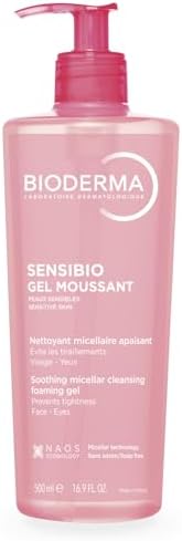 Bioderma Sensibio Foaming Gel Cleansing and Make-Up Removing Refreshing feeling for Sensitive Skin Unscented