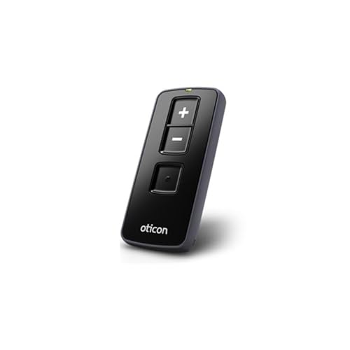 Remote Control 3.0 For Oticon Hearing Aids, Wireless Accessory for Oticon Hearing Aids, Volume and Program Control, 1.8 m Range