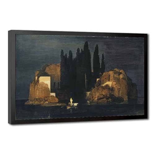 Impression sur toile Arnold Bocklin pour créer une ambiance feutrée dans votre salon