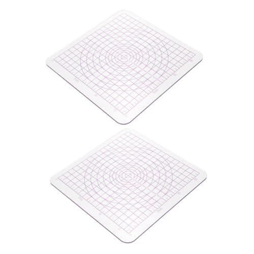 IWOWHERO Diy Clay Projects 2 Pack Acrylic Clay Scrubbers Pottery Tools Round Edge Easy to Home