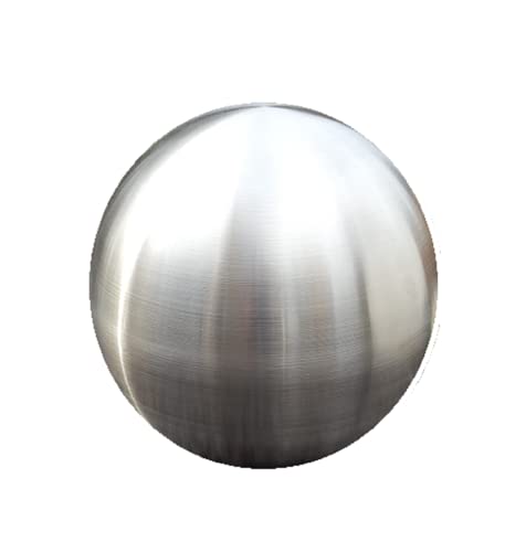 Jürgen Bocker Garten-Ambiente Dekokugel aus Edelstahl 20 cm matt gebürstet Dekorationskugel Edelstahlkugel