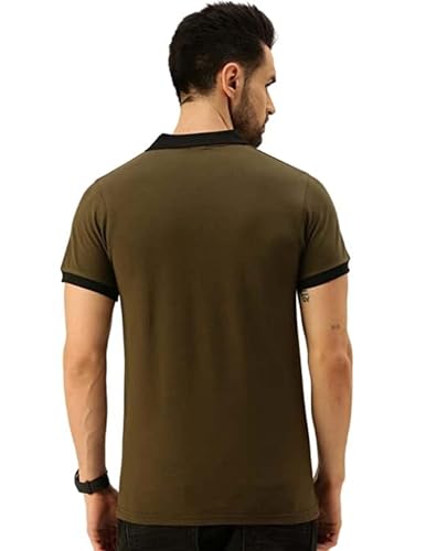 Image of Veirdo Pack of 2 Pure 100% Cotton Regular Fit Classic Polo Collar T-Shirts for Men & Boys