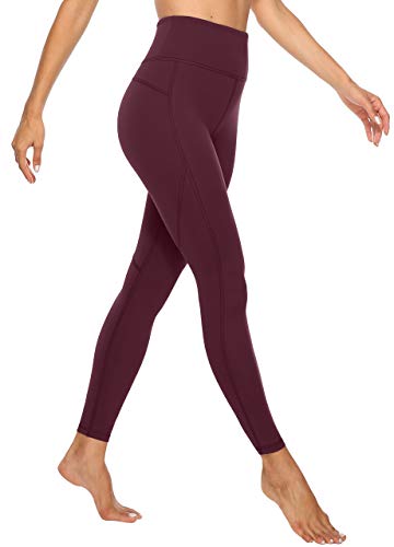 JOYSPELS Sport Leggings Damen, Sporthose Damen Sportleggins Yogahose Cassis...