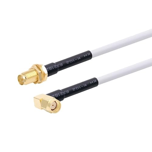 SMA �I�X - SMA �I�X RG58 50 �I�[�� R*/F �����P�[�u�� WI/*FI an*/�e�i�����P�[�u�� �R�l�N�^ �A�_�v�^ �s�O�e�[��(RPSMA F to RP M90,50CM)