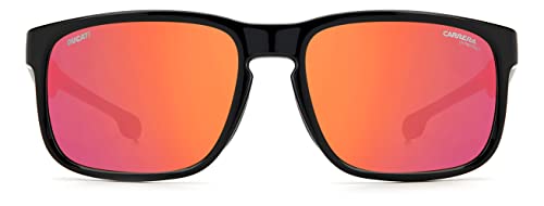 Carrera Red Mirror Square Men's Sunglasses DUCATI 001/S 00A4/UZ 573