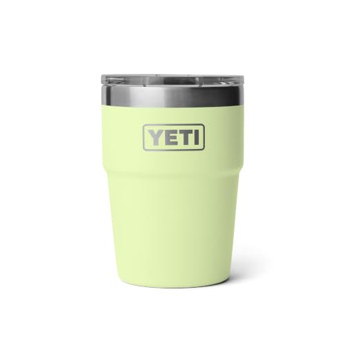 Image of YETI Rambler 16 oz Stackable Tumbler, Vacuum Insulated, Stainless Steel with MagSlider Lid | Stackable