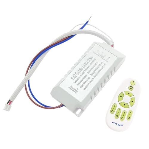 Driver LED 210mA regulable y transformador para lámpara techo A-40-60x2W 2