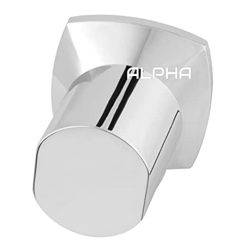 Acabamento Registro Banheiro ABS C-44 Cromado Padrão Deca (Alpha) Cor:Cromado