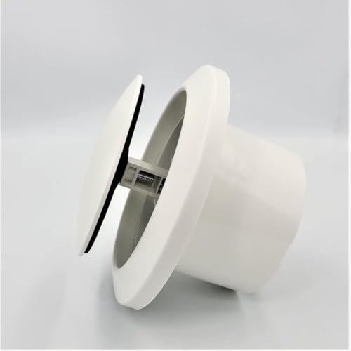 Image of Astberg 3 Step Diffuser With Dust FilterDucting Cover(150MM /6) /Exhaust Supply Ceiling /Diffuser Exhaust /Pipe Diffuser /Supply Valve /Air Vent /Inline Duct Ventilation System Accessories,White