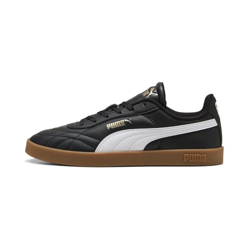PUMA Club II Indoor-Sneaker, Unisex, Schwarz/Weiß, 10.5 UK – Ansicht 3