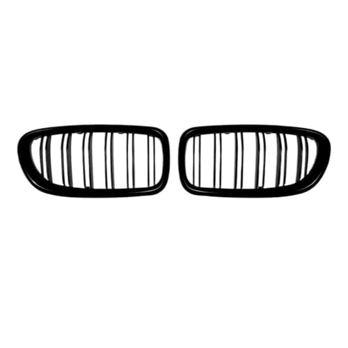 Calandre BMW F10 F11 noir brillant double ligne finition haut de gamme