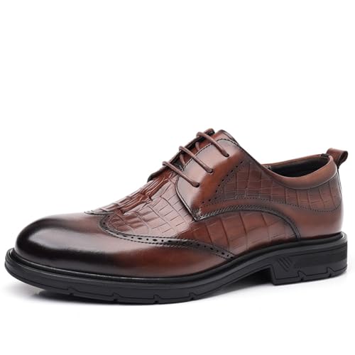 YZABEL Men's Comfort Dress Shoes Oxford Shoes Business Party Formal Shoes Fashion Prom Business Wedding Dress Shoes