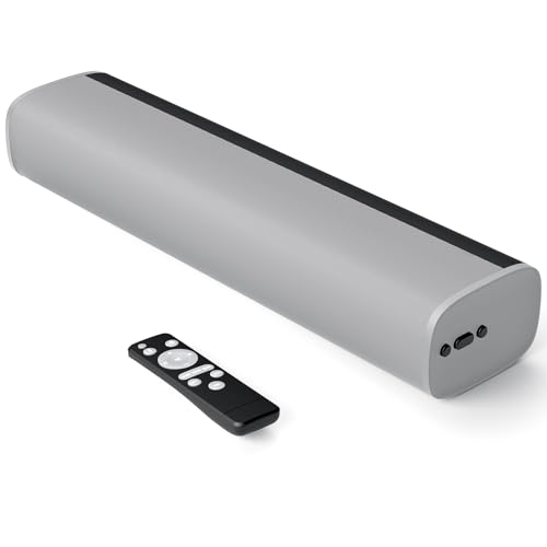 Image of MZEIBO Sound Bar for TV,Soundbars Smart Portable Wireless Sound System with Multi-Connection Modes, Ideal for Family & Friends, Compact and Powerful Audio Device