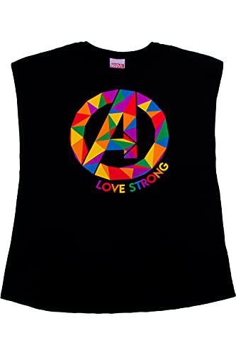 Camiseta Manga Curta Love Strong Pride, Cativa, Feminino, Preto, P