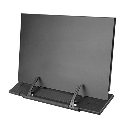 DAYREE 11 x 7.08 Inch Book Stand Holder with 7 Adjustable Positions and Page Paper Clips, Multipurpose Desktop Document Holder for iPad, Reading Rest, Textbook, Cookbooks, Recipes, Tablet, Music Books