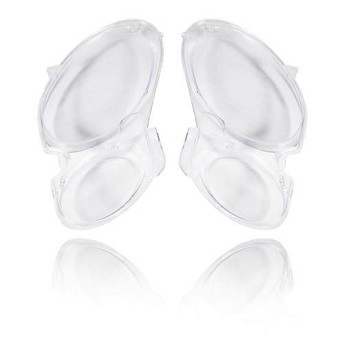 Couvercles de lentilles en verre de phares transparents W211 02-09