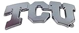 TCU METAL Auto Emblem (new open design)