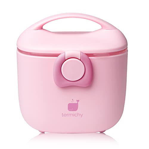 Image of Termichy Baby Formula Dispenser, Portable Formula Container with Scoop and Carry Handle for Travel, Daycare and Outdoor Activities, 8.8OZ, 0.55LB, 250g