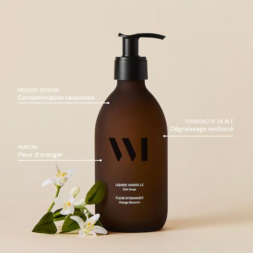 WHAT MATTERS Éco-Recharge Liquide Vaisselle au parfum Fleur d'Oranger 500ml – vue 4