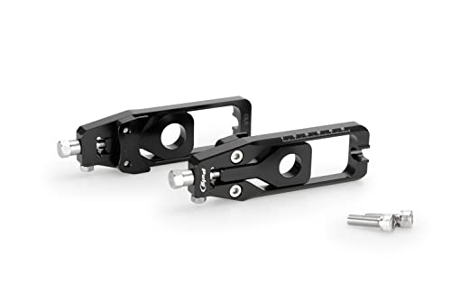 Tensor de cadena Puig 20696N negro para eliminar tirones en moto
