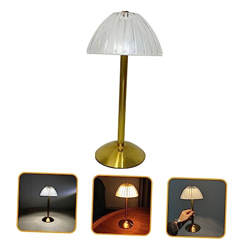 Lámpara de mesa LED retro para dormitorio y exterior miniatura 2