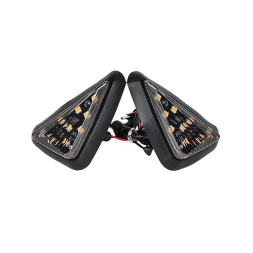 Moto clignotants LED universels triangulaires pour carénage S1000RR